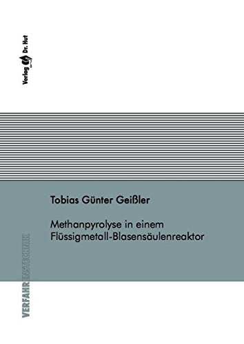 Preisvergleich Produktbild Methanpyrolyse in einem Flüssigmetall-Blasensäulenreaktor (Verfahrenstechnik)