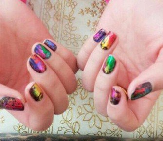 ANKKO neueste Mode 25 Farben Nail Art Transfer Folie Nail Sticker Tipp Dekoration aus Y2B - 8