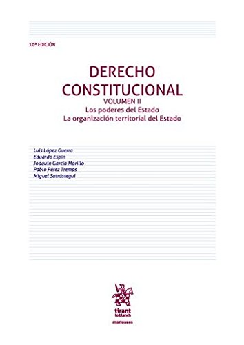 Download Derecho Constitucional Volumen II 10ª Edición 2016 (Manuales de Derecho Constitucional)