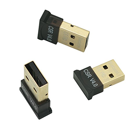 iProtect USB Bluetooth Adapter Plug and Play Adapter für Ihr Smartphone, Tablet, PC, Lautsprecher, Kopfhörer und weitere Geräte in Schwarz - 4