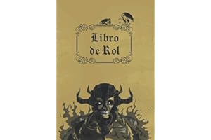 LIBRO DE ROL: CUADERNO PARA JUEGOS RPG O JDR (PAPEL CUADRICULADO, LINEADO Y HEXAGONAL) PARA LA CREACIÓN Y DISEÑO DE PERSONAJES, MAPAS, DIBUJOS Y CAMPAÑAS | PORTADA DRAGÓN