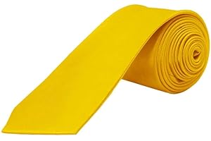 OcioDual Wąski krawat unisex bez satynowego nadruku na uroczystości i wydarzenia 100% poliester brązowy