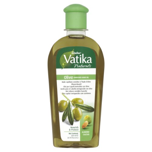 Vatika Naturals Olive Enriched Hair Oil Nourish and Protect 200 ml