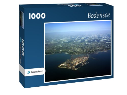 Preisvergleich Produktbild Bodensee - Puzzle 1000 Teile mit Bild von oben