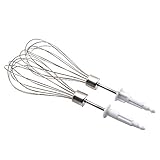 COLOR TREE Fouets Acier Inoxydable Fouet Professionnel pour Le mélangeur électrique Bosch