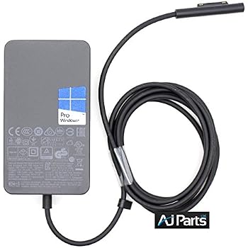 Original Genuine Microsoft Surface 36W 12V 2.58A Power Adapter Charger for Microsoft Surface Pro 3 Pro 4 Pro 5 with Wall Plug and 6ft Power Cord
