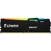 Kingston Beast RGB 32GB DDR5 6000MT/s CL36 DIMM Masa&uuml;st&uuml; Ram - KF560C36BBEA-32TR