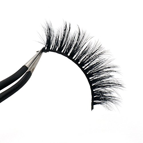 Arison Lashes 3D 100% Handgefertigte Künstliche Wimpern Synthetische Natürlicher Blick Augen Falsche Wimpern (1 Paar) - 3