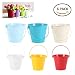 Produktbild tropicalboy 6pcs Hängetöpfe Blumentöpfe Metall Pflanztop mit zufällig Farben Hängetöpfe für Balkon Fenster Garten Büro