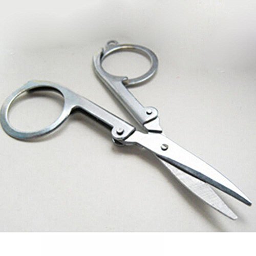 GOOTRADES 2 Stk/10 Stk EDC Faltscheren Pocket Travel Kleine Cutter Crafts (2 Stk) - 4