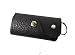 Essart PU Leather Keyfob Holder Grainy finish for 6keys, one detachable ring, button closure - Brown RS.329.00