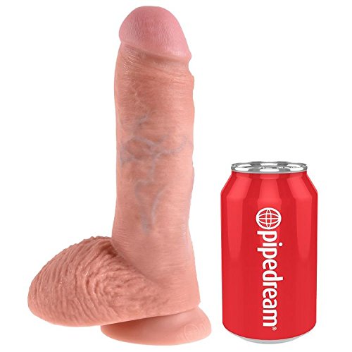 Preisvergleich Produktbild KING COCK 8 "NATÜRLICHE PENIS REALISTIC 20.3CM