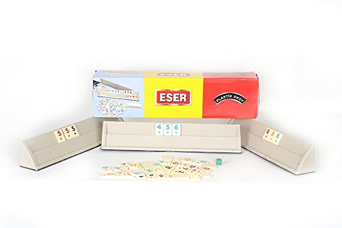 Preisvergleich Produktbild Profi RUMMIKUB Komplett-Set mit MELAMIN Steine Eser® OKEY TAKIMI versandfrei