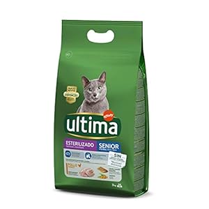 ultima Pienso para Gatos Esterilizados Senior con Pollo – 800 gr