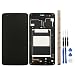 Produktbild HYYT LCD Display + Touchscreen Digitizer für LG K8 2017 M200N MS210 US215 X 240 X240H mit Frei Werkzeuge (Schwarz + Rahmen)