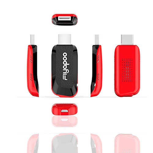 Miracast Dongle, 2.4G Wireless WiFi Display Dongle 1080P DLNA Airplay Dongle HDMI Dongle HDMI Adapter Adattatore per iPhone X / 8 / 8 Plus/ 7 / 7 Plus / iPad / Samsung Note/ Samsung Galaxy Phone Android Smartphone / Proiettore