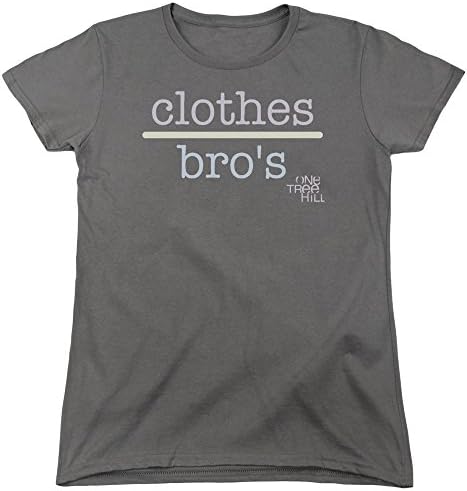 One Tree Hill Clothes Over Bros 2 Womens Short Sleeve Shirt Charcoal Md