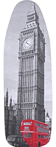 Cubierta de Tabla de Planchar 100% Algodón (London, 132 x 48 cm)