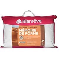 Blanrêve Almohada Viscoelastica De Forma Clasica 60X60 Cm