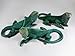 Produktbild 3er Set Echse Leguan je 14 x 6 cm Reptil Drache Terrarium Tier Figur Deko GOR 9002