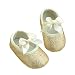 Koly Newborn Baby Anti-slip Soft Bottom Prewalker Shoes Glitter Party First Walking Shoes