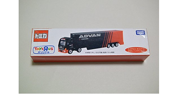 Tomy Tomica Toys R Us Original Advan Racing Transporter Tomy There Package Pain Japan Import Amazon Co Uk Toys Games