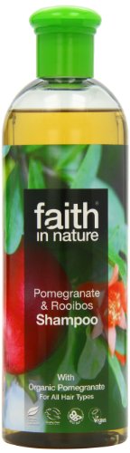 Price comparison product image Faith In Nature Organic Pomegranate and Rooibos Shampoo 400ml