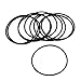 Produktbild 10 PCS Schwarz Gummi 55 mm x 2 mm Oil Seal O Rings Dichtungsband Dichtringe Waschmaschine