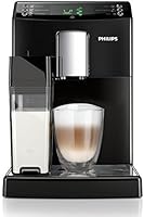 Philips HD8834/01 3100 Serie Kaffeevollautomat, integrierte Milchkaraffe, schwarz