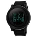 Produktbild megadream Herren 's Digital Wasserdicht Sport Armbanduhr Military Business Casual Multifunktions Silikon Quarz Armbanduhr mit 164 ft 50 m Wasser resistent + Hintergrundbeleuchtung + Kalender Display