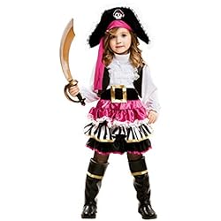 My Other Me Me-202008 Disfraz de pequeña pirata para niña 5-6 años Viving Costumes 202008
