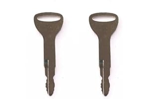 TS TRADE 2 Stück Gabelstaplerschlüssel, Ausrüstung Zündschlüssel ersetzt A62597 für Toyota Gabelstapler