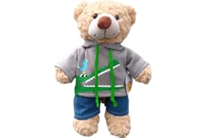 Splodge Teddy Parties Vêtements Ours en Peluche (40cm Crocodile) - Ours Non Inclus