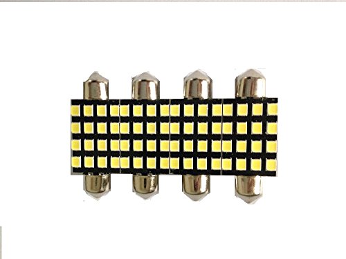 4 Pcs Car Auto 2835 16 SMD Festoon LED Light Dome Lamp 41mm White