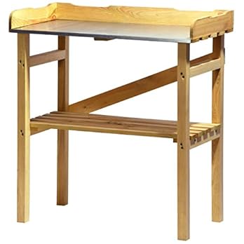 Dobar 29052fsc Robuster Pflanztisch Aus Imprgniertem Fsc Kiefernholz 40 X 86 X 80 Cm