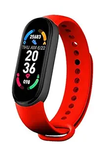 HUG PUPPY Bluetooth Smart Band Watch Fitness Band for Boys, Girls, Men, Women & Kids | Sports Watch for All Smart Phones I Heart Rate and BP Monitor