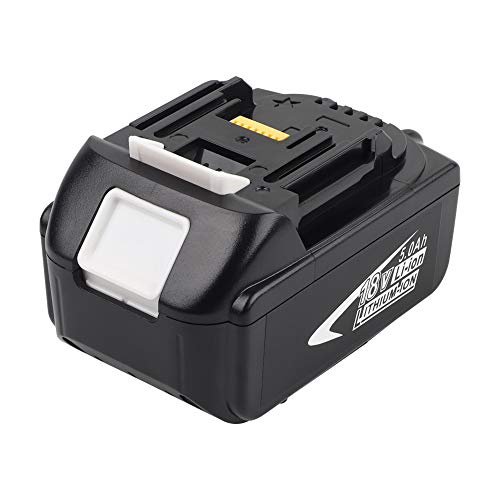Sankett BL1850 18V 5.0Ah Batería de Reemplazo para Makita BL1850 BL1850B BL1860B BL1860 BL1830B BL1830 BL1840B BL1840 BL1815 BL1825 BL1835 BL1845 LXT-400 con Indicador