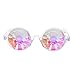 Price comparison product image Morwind Sunglasses for Women, Kaleidoscope Glasses Rave Festival Party EDM Sunglasses Lightweight Glass Diffracted Lens For Christmas Halloween Party (Clear 2)