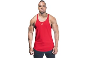 DECISIVE FITNESS Slim Fit Gym Stringer Vest for Men Breathable and Quick Dry Sportswear Bodybuilding Premium Tank Top for Workout Weight Lifting Running Muscle Athletic Top Plain