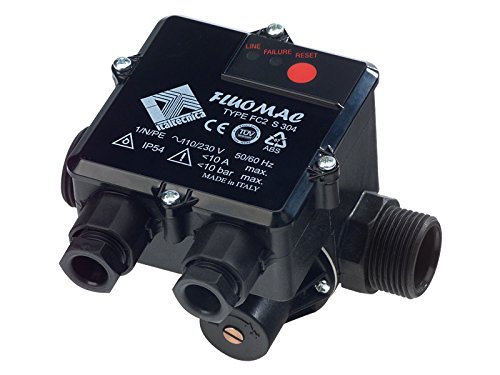 SONDERANGEBOT! PUMPENSTEUERUNG DRUCKSCHALTER Druckwächter Automatic-Controller Durchflusswächter AC10 FLUOMAC® verkabelt für Hauswasserwerk Pumpe Brunnenpumpe Kreiselpumpe Tauchpumpe Tiefbrunnenpumpe Tauchdruckpumpe - 8