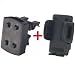 Produktbild HR Richter Handy Smartphone KFZ Auto Halter Halterung Mini Phone Gripper und Lüftungsgitter Halter für doro 6030 Emporia COMFORT Energy Sistem Phone Pro Qi Gigaset ME Pure Haier Leisure L56