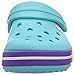Crocs Crocband Kids, Unisex-Baby Clogs, Blue (Pool/Neon Purple), 8/9 UK Child