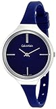 Calvin Klein Damen Armbanduhr Analog Quarz Silikon K4U231VN