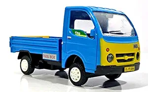 Tata Ace CT-129 Blue Miniature Automobile Toy (Pull Back Action) Contents May Vary from Illustrations.