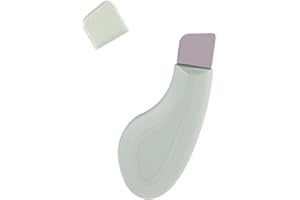 TINOALY Tire-Comédons en Silicone pour le Nez, Grattoir pour Points Noirs Spatule pour Nettoyer en Profondeur la Peau Nettoyage Profondeur Maître pour Éliminer les Points Noirs Du Visage et Du Nez