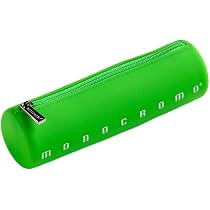 Pigna Silikon-Etui, Pastellgrün, 20x6x7,5 Cm – Weicher Federmäppchen-Beutel Mit Reißverschluss