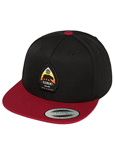 Preisvergleich Produktbild Element Herren Caps / Snapback Cap Trekker Schwarz Verstellbar