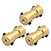 Produktbild sourcingmap® 3 Stk 2,0 mm auf 2,0 mm Kupfer Selberbasteln Motor Wellenkupplung Gelenkverbinder für Spielzeugauto