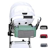 bolso carro bebe verde Separación interna, almacenamiento razonable de objetos; diseño de techo hueco, fácil de quitar y poner en la botella.