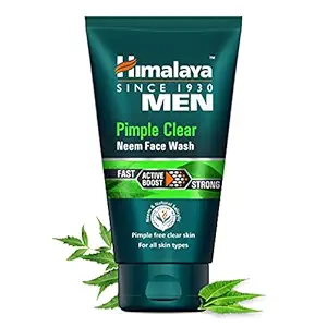 Himalaya Men Pimple Clear Neem Face Wash, 100ml